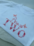 Floral Number T-Shirt