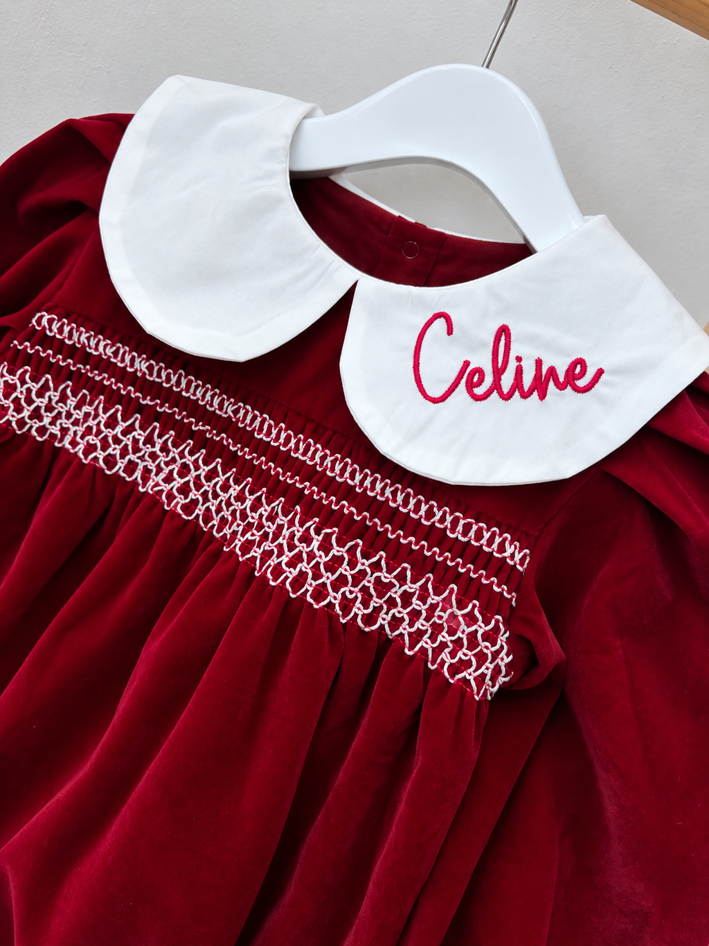 Red Velvet Christmas Romper