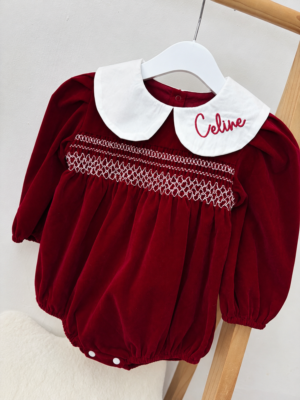 Red Velvet Christmas Romper