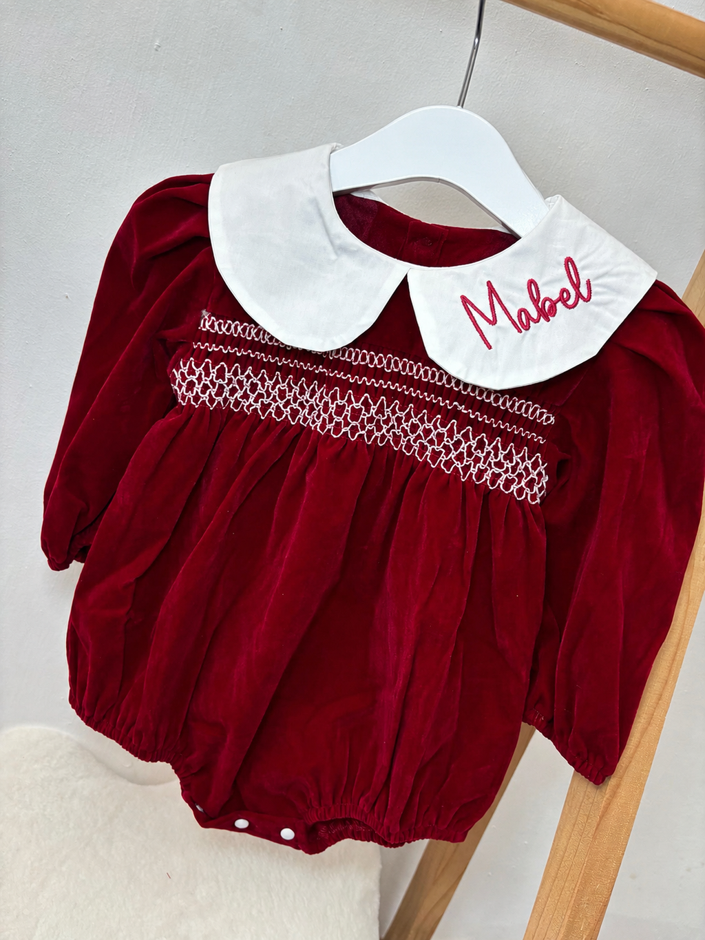 Red Velvet Christmas Romper