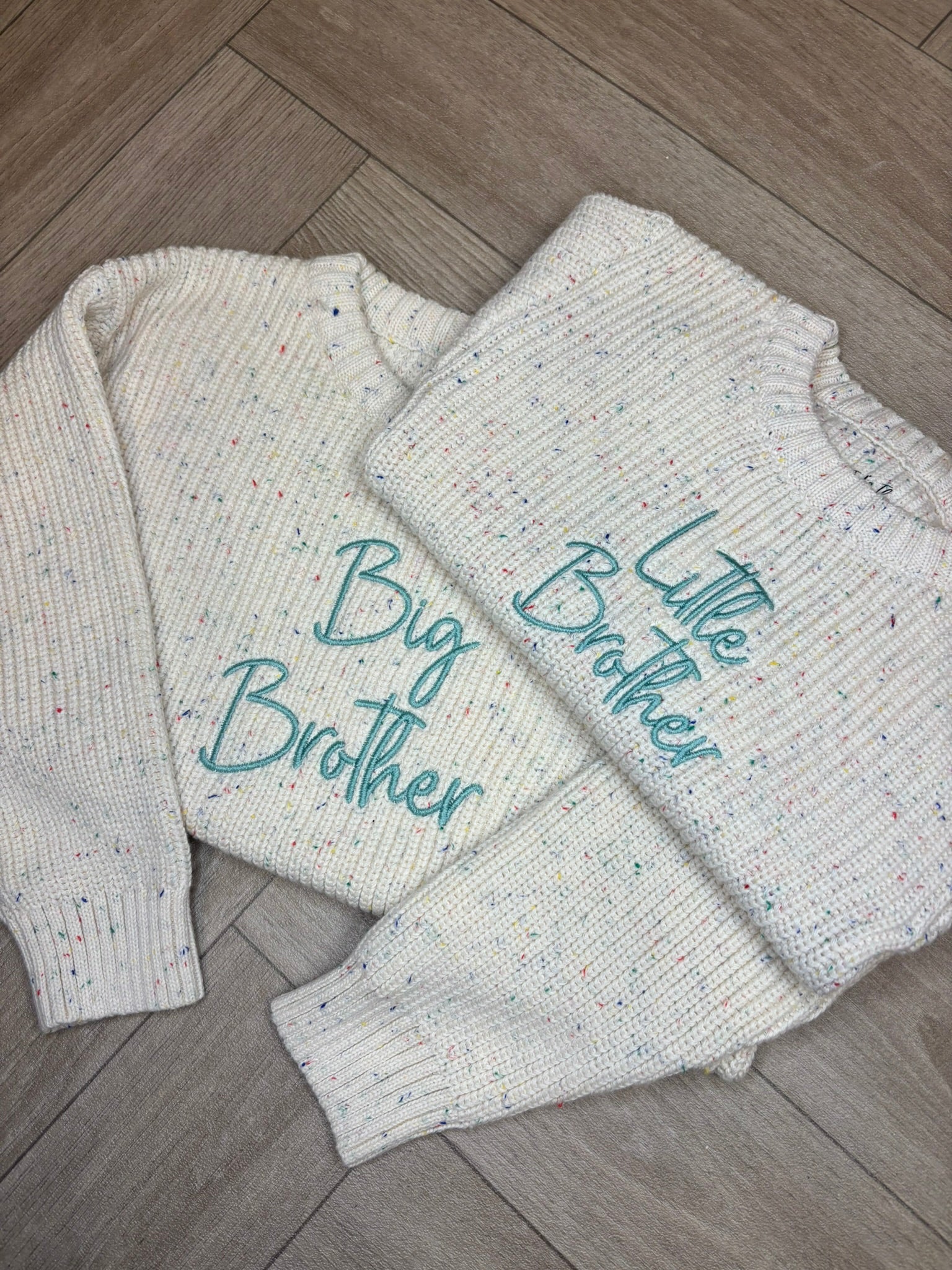 Sibling Speckled Knit