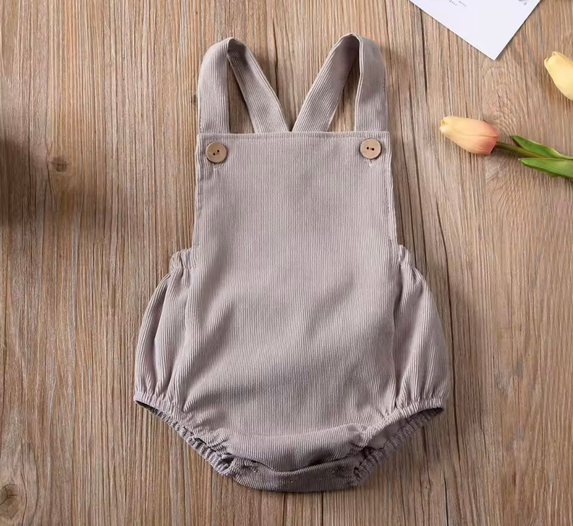 One Ribbed Romper