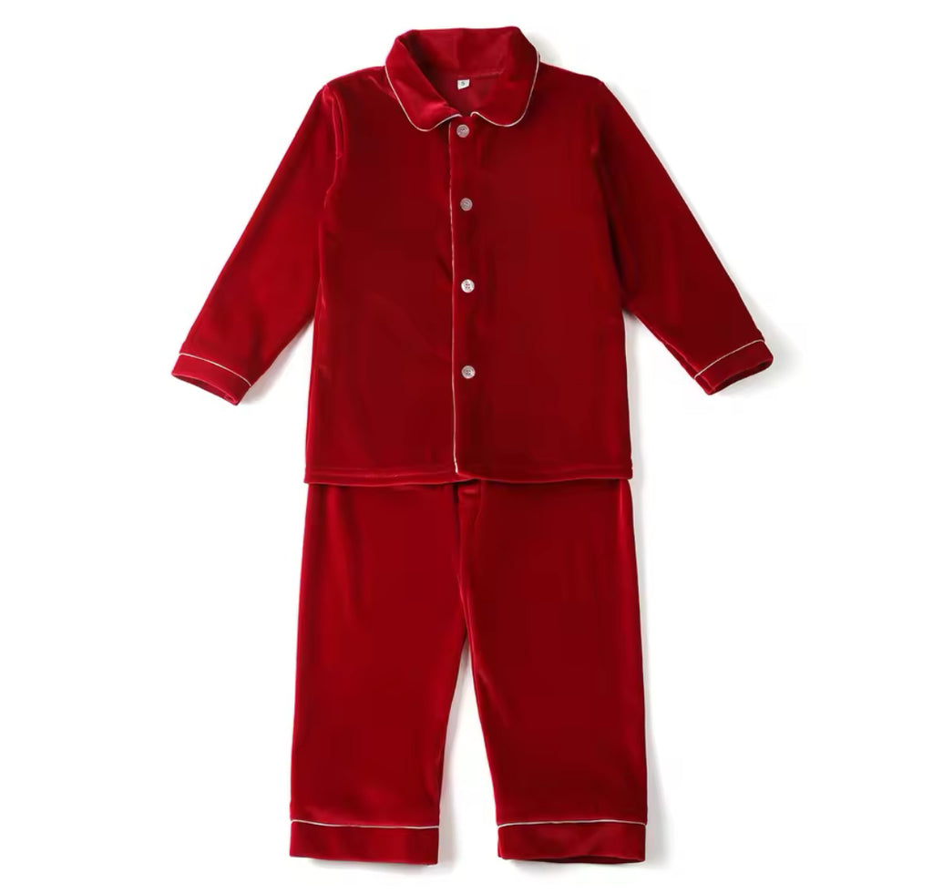 Children's Velvet PJs