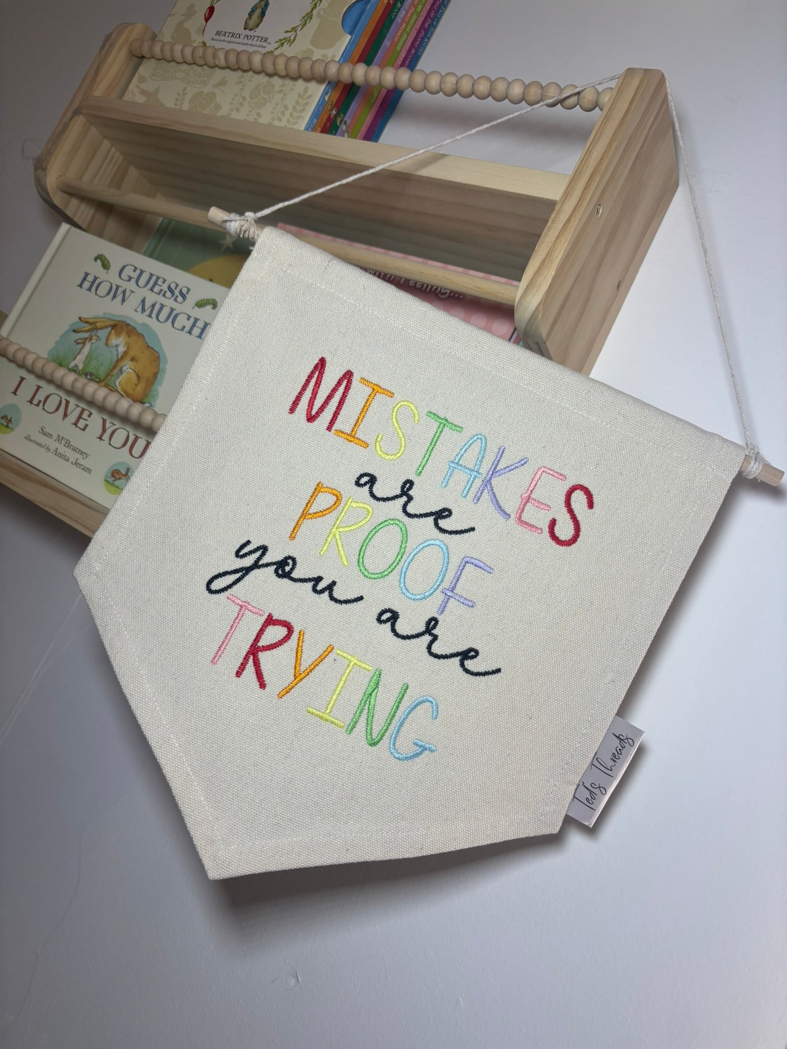 Mistakes Inspired Affirmation Banner