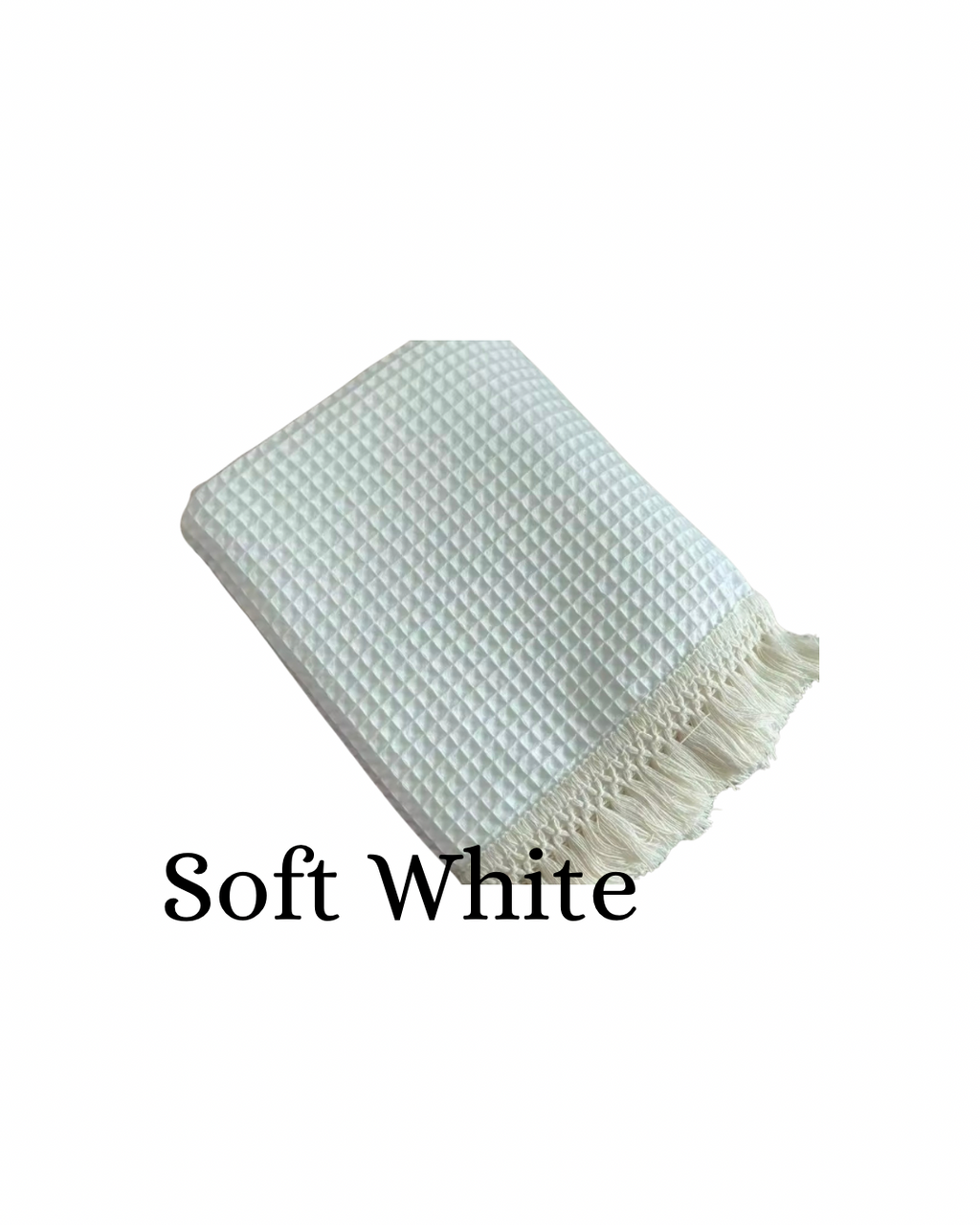 Swan Muslin Frill Blanket